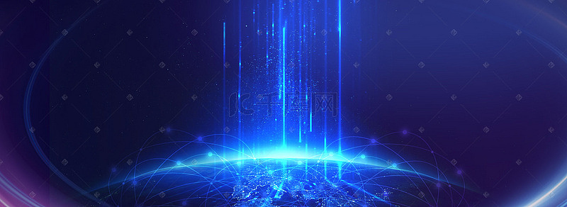 ppt蓝色线条几何背景图片_ppt蓝色线条几何背景素材图片_千库网