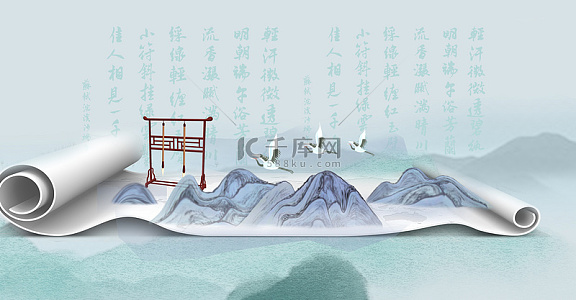 书法背景图片_书法背景素材图片_千库网