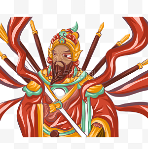 卡通神仙图片-卡通神仙图片素材免费下载-千库网