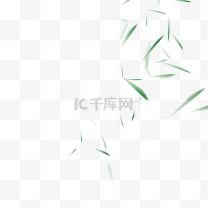 绿叶飘落图片-绿叶飘落图片素材免费下载-千库网