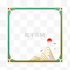传统金色文本框图片-传统金色文本框图片素材免费下载-千库网